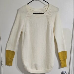 Anthropologie Rebekah Colorblock Tunic Sweater Women Small